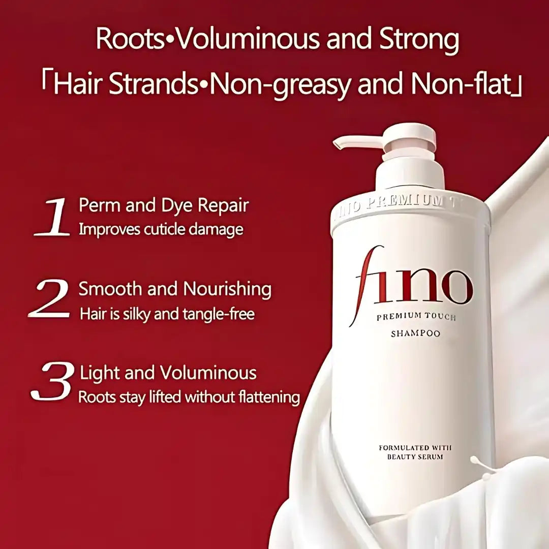 Fino Premium Touch Shampoo with Beauty Serum