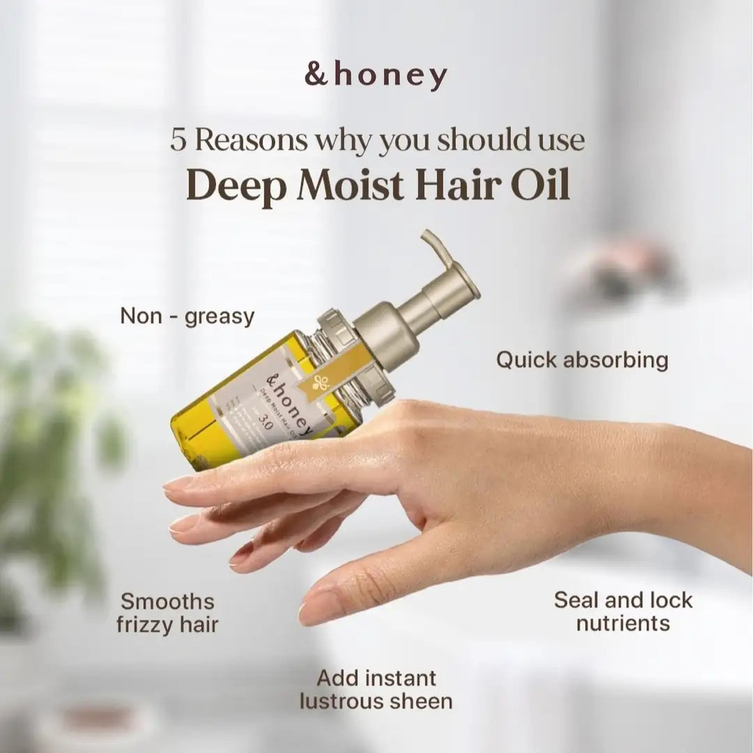 &honey Deep Moist Hair Oil 3.0 Hair Oil 30ml