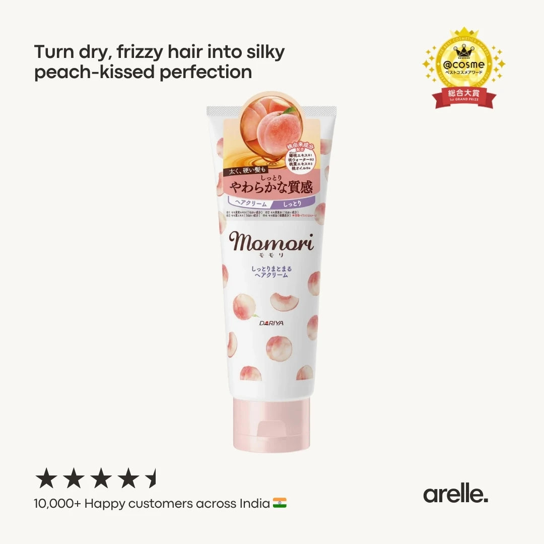 Momori Peach Rich Moist Hair Cream - 150g