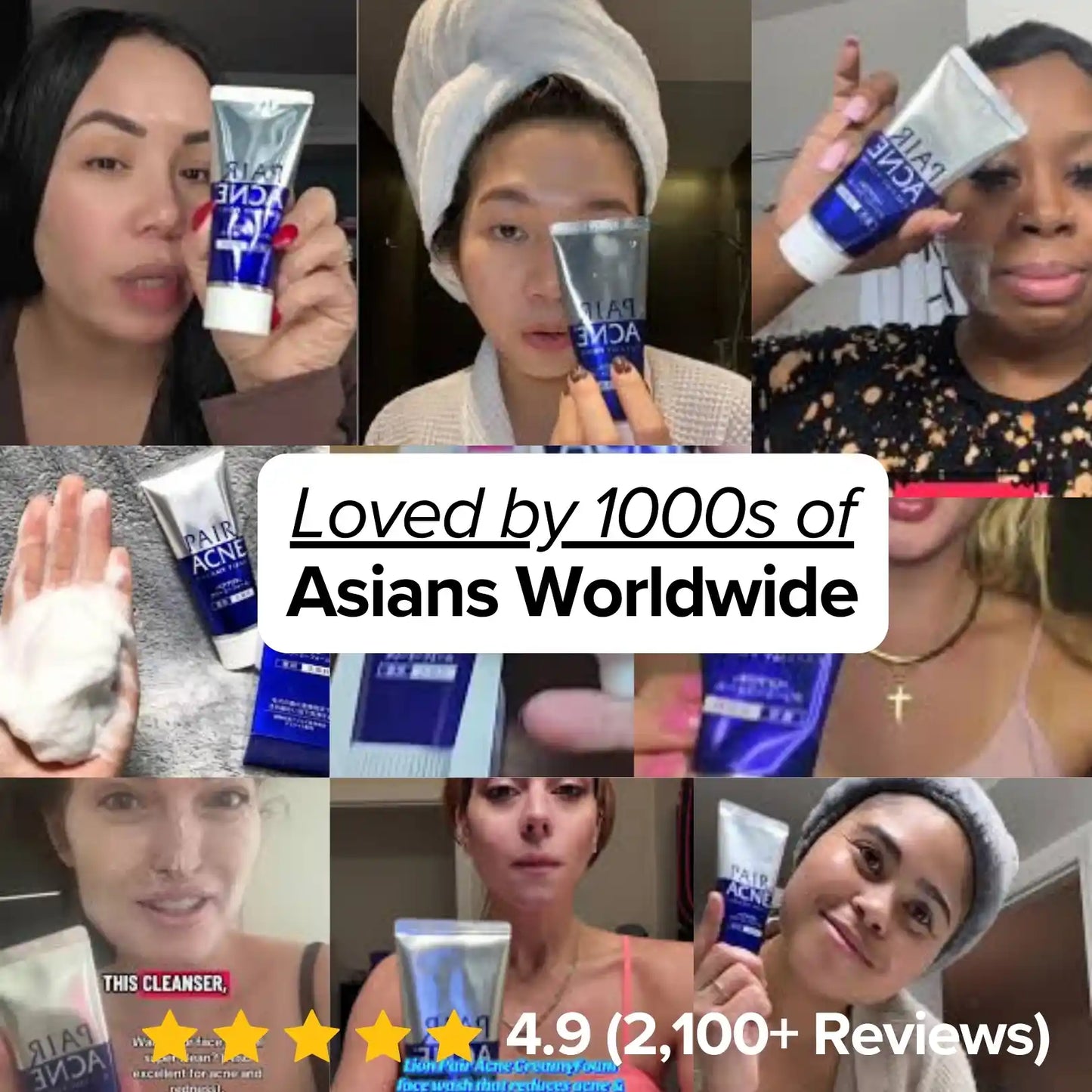 PAIR Acne Creamy Face Wash Foam