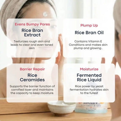 Ishizawa Lab Keana Rice Pack For Clogged Pores & Dull Skin 170g