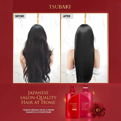 TSUBAKI Premium Moist Shampoo 490ml